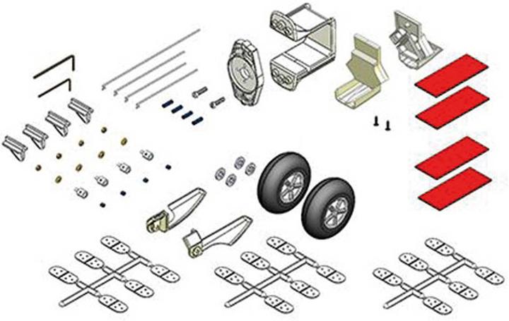 Actual product image Multiplex Small parts set ParkMaster PRO