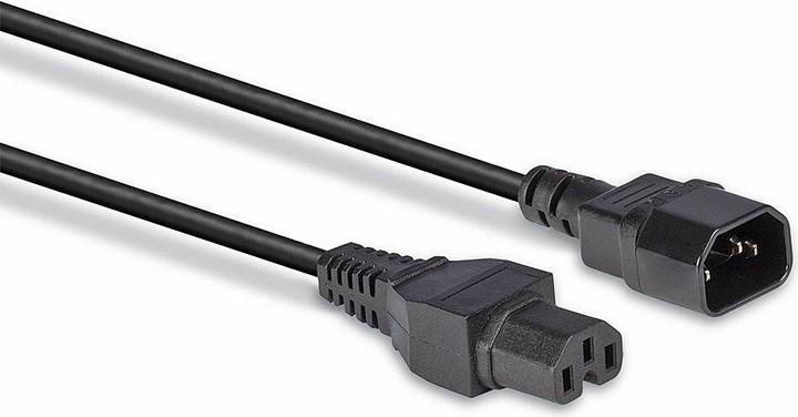 Produktbild Lindy 30314 Netzkabelverlängerung (2 m, C14)