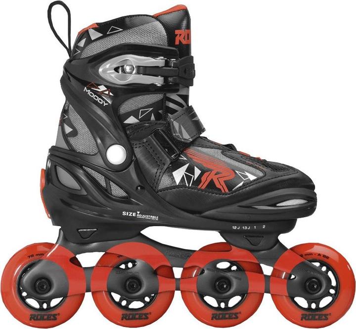Roces Schlittschuhe Moody Boy Tif schwarz-rot 400855 02 (36-40) (37)