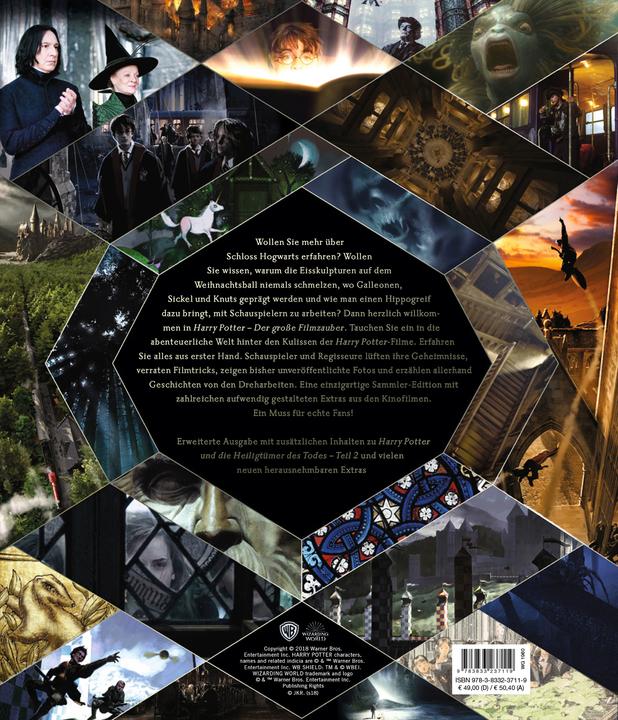 Produktbild Panini Harry Potter: Der grosse Filmzauber (Erweiterte, überarbeitete Neuausgabe) (Deutsch, Brian Sibley, 2018)