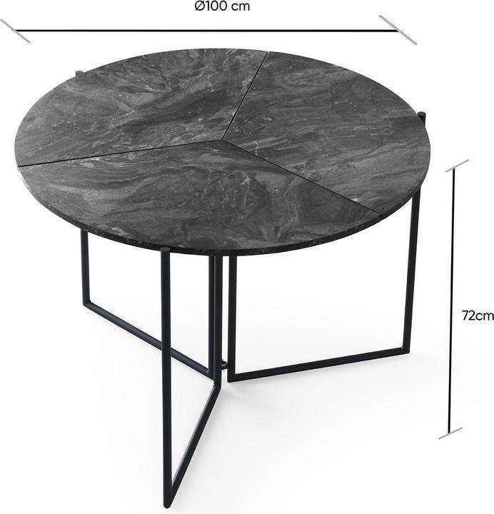 Actual product image Hanah Home Malia (100 x 100 x 72 cm)