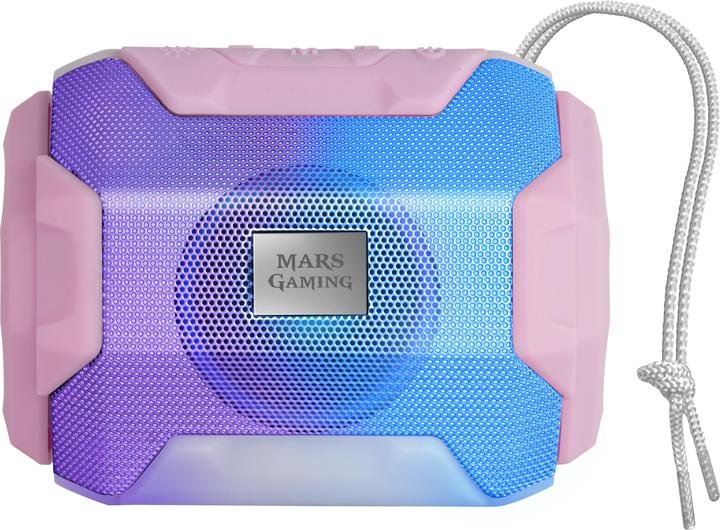 Produktbild Mars Gaming Enceintes Bluetooth Msbax RGB (Rose) (8 h, Akkubetrieb)