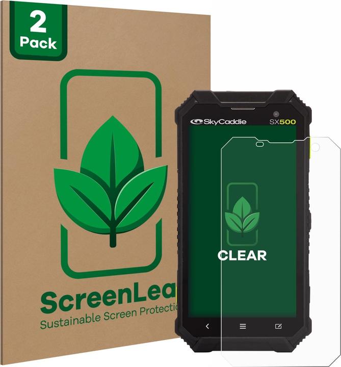 Actual product image ScreenLeaf Protective film sustainable screen protector screen protector film clear transparent