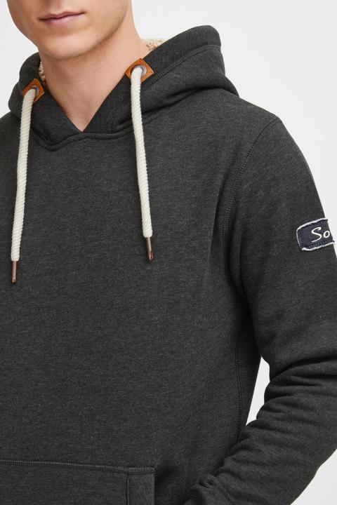 Image du produit Solid TripHood Pile Sweat À Capuche Avec Peau De Mouton Pull Hoodie Pour Homme (S)