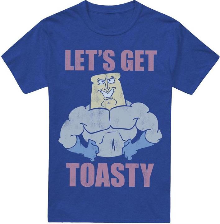 Immagine prodotto Ren & Stimpy Let's Get Toasty Maglietta Adulto Unisex (S)
