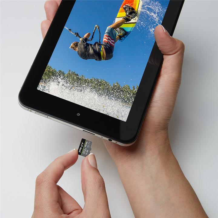 Actual product image PNY Pro Elite (512 GB, microSDXC, U3, UHS-I)