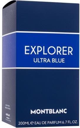 Actual product image Montblanc Explorer Ultra Blue Edp 200ml (Eau de parfum, 200 ml)