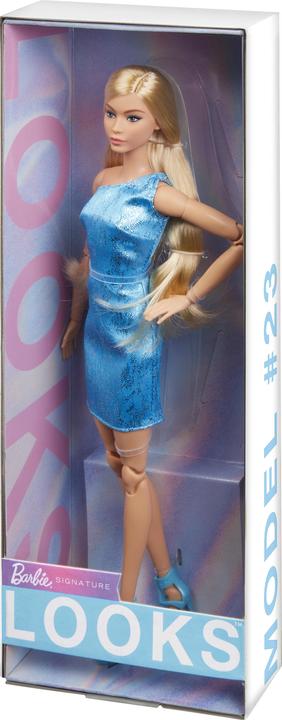 Produktbild Barbie Signature Looks 23 - Blonde, Blue Dress