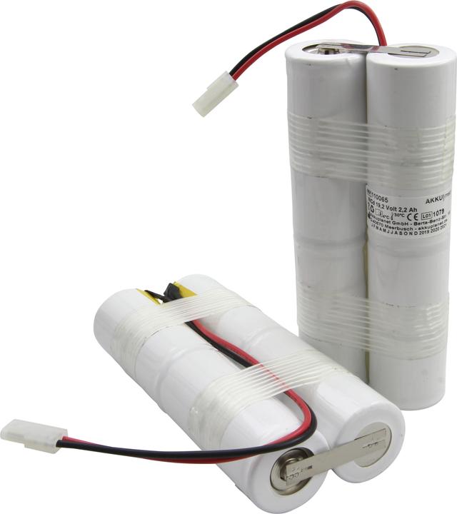 Actual product image XCell NC battery suitable for Physio Control defibrillator Lifepak 8 (1 pcs., 2200 mAh, Rechargeable battery)