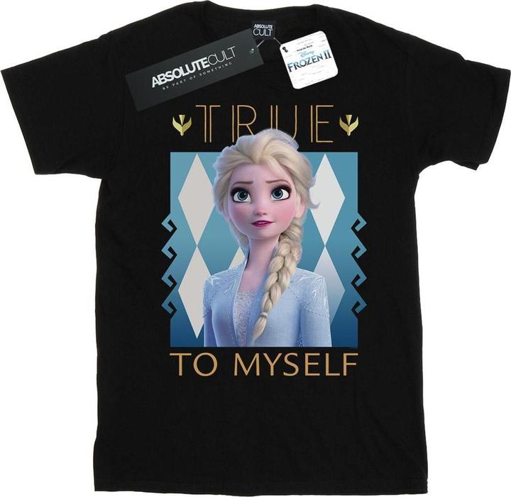 Immagine prodotto Disney Frozen 2 Elsa True To Myself Maglietta Ampia Donna (XL)