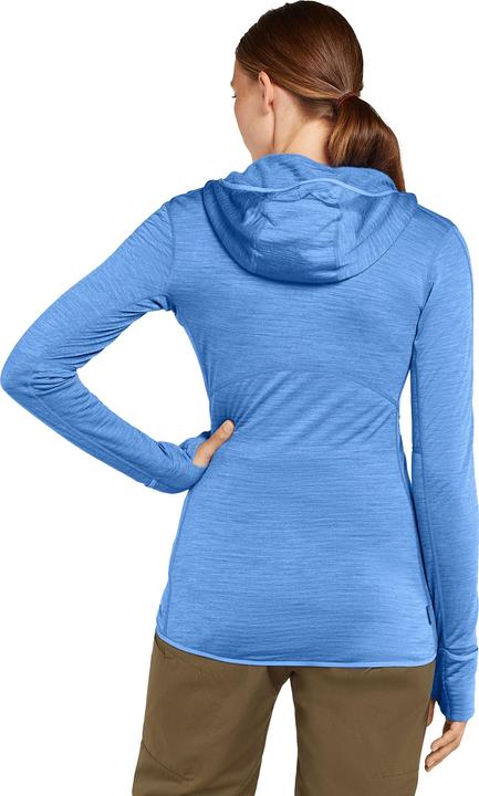 Actual product image Icebreaker Women's 200 RealFleece Descender L/S Zip Hoodie (S)