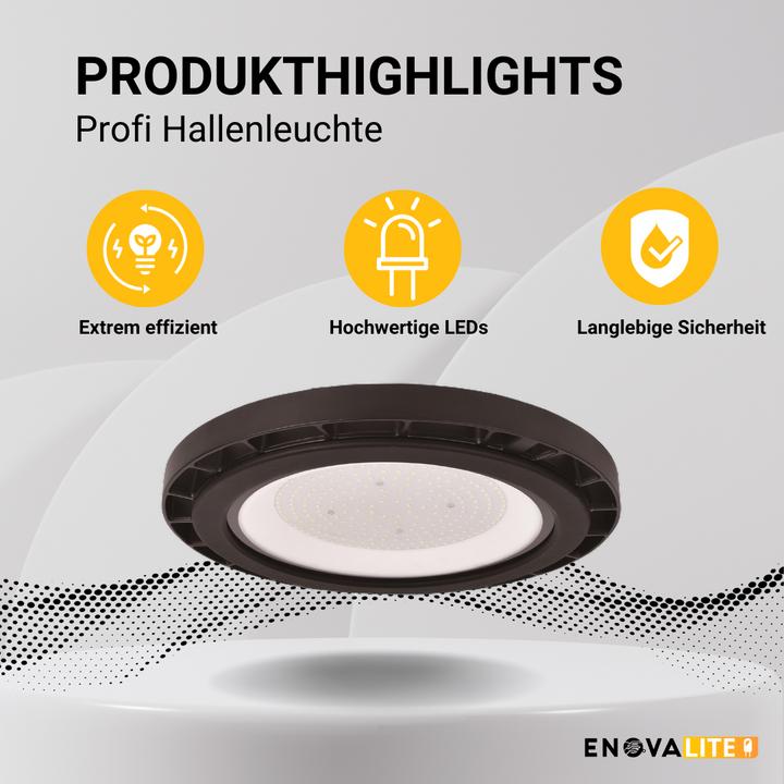 Actual product image Enovalite LED highbay light (17000 lm)