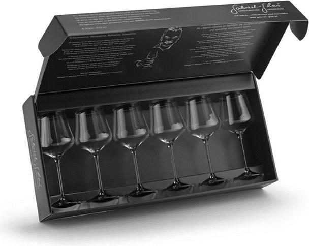 Immagine prodotto Gabriel-Glas BoothArt (51 cl, 6 Occhiali, Bicchieri da vino bianco, Bicchieri da vino rosso)
