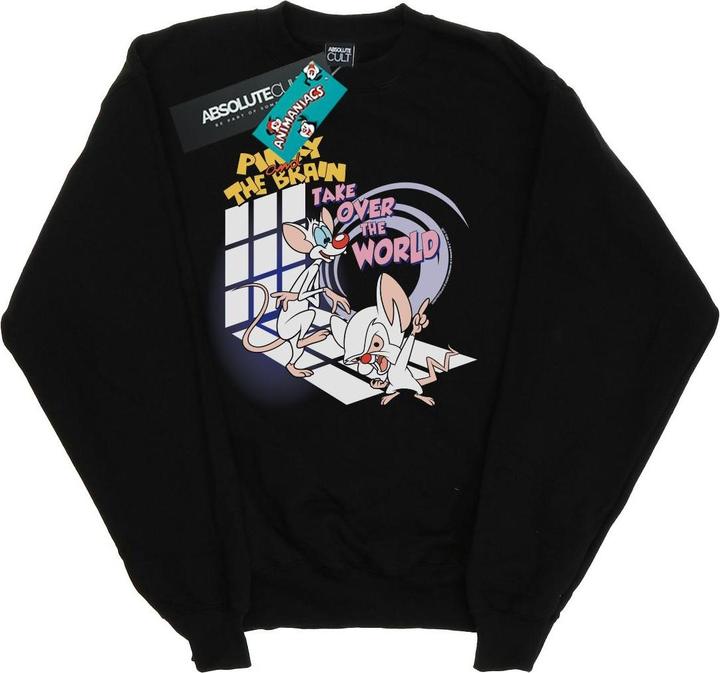 Universal Textiles Sweatshirt Jungen Pinky And The Brain Take Over The World