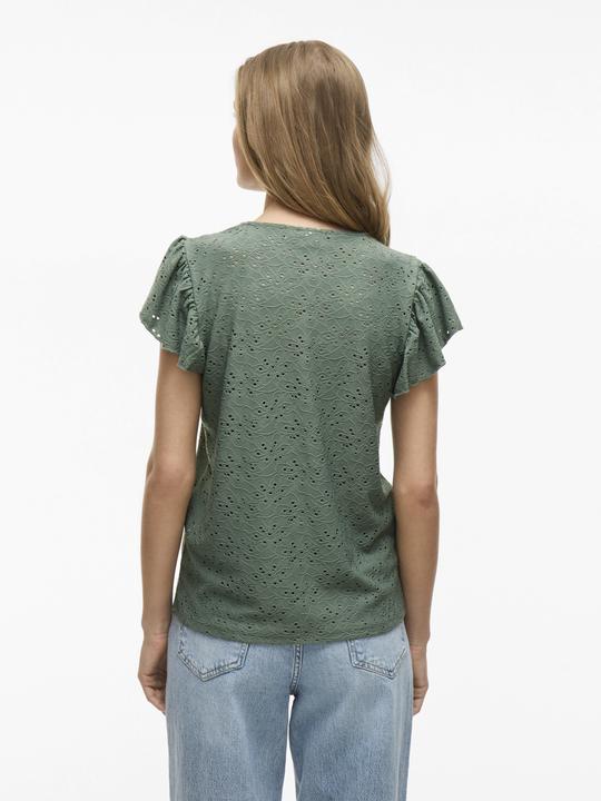 Actual product image Vila Rundhals Oberteil mit kurzen Ärmeln (L)
