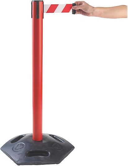 Actual product image kaiserkraft Belt barrier post, PU 2 pcs.