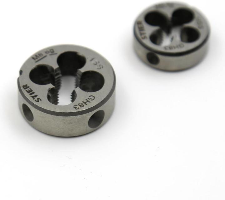 Actual product image Stier Thread cutting tool set / thread cutter set 32-piece M3-M12 HSS-G