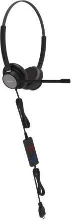 Actual product image Tellur Voice 320 wired headset binaural black (ANC, Cable)