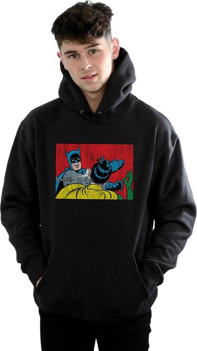 Actual product image Mens Batman Robin Slap Hoodie (4XL)