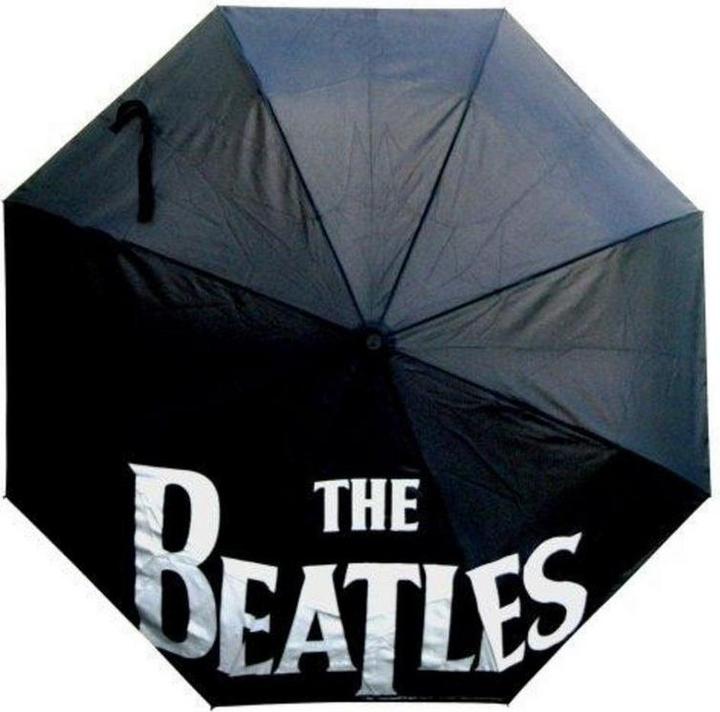 The Beatles Faltbarer Regenschirm DropTLogo
