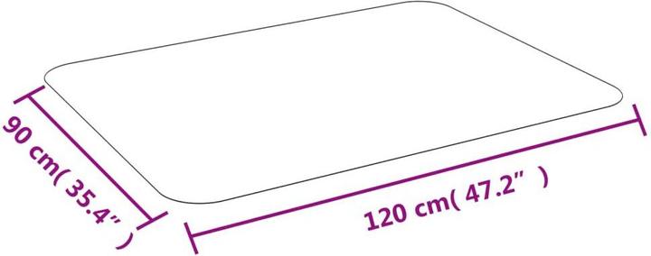 Actual product image VidaXL Fabienne (90 x 120 cm)