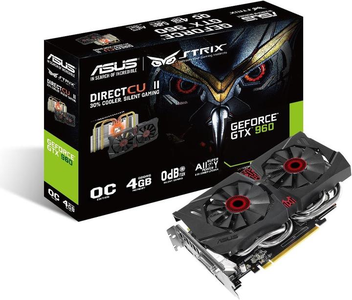 Actual product image ASUS Gtx 960 Strix Dc2oc (4 GB)