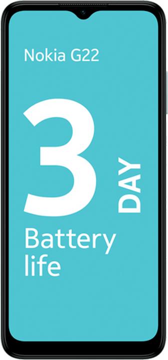 Actual product image Nokia G22 (128 GB, Lagoon Blue, 6.50", Hybrid Dual SIM, 50 Mpx, 4G)
