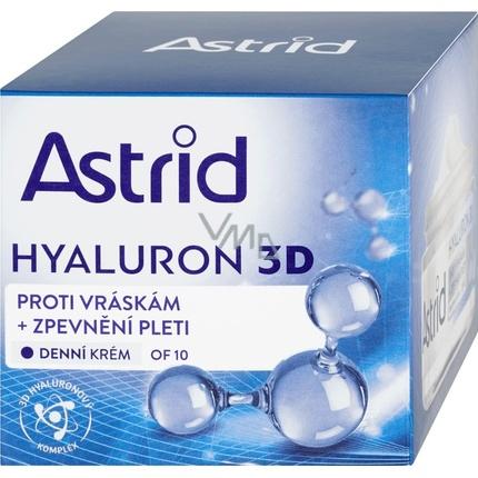 Image du produit Astrid Hyaluron 3D Of 10 - Crème de jour anti-rides et raffermissante (50 ml, Crème de jour, Jusqu'à SPF 10)