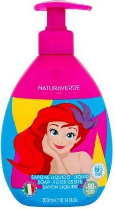 Actual product image Naturaverde Disney Princess liquid soap Ariel 300 (Liquid soap, 300 ml)