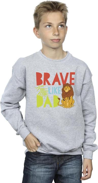 Image du produit Disney - Sweat THE LION KING BRAVE LIKE DAD - Garçon (140, 146)