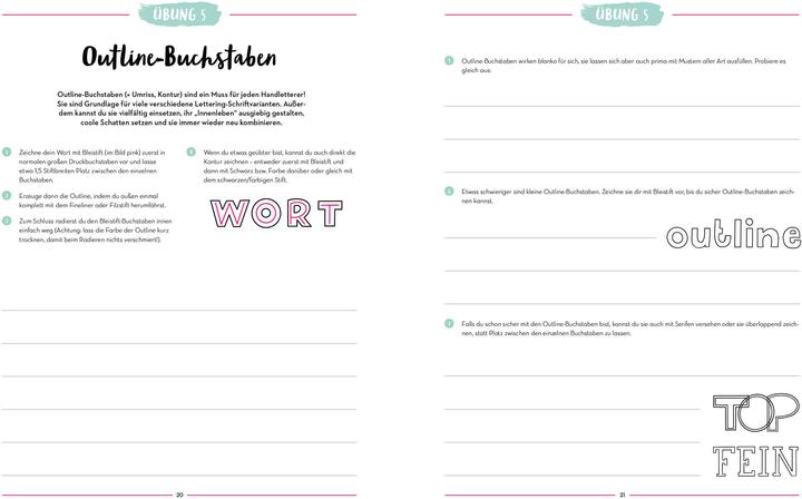 Immagine prodotto Handlettering – Super easy! Übungsheft mit original Tombow ABT Dual Brush Pen (Tedesco, Edizione Michael Fischer, 2021)