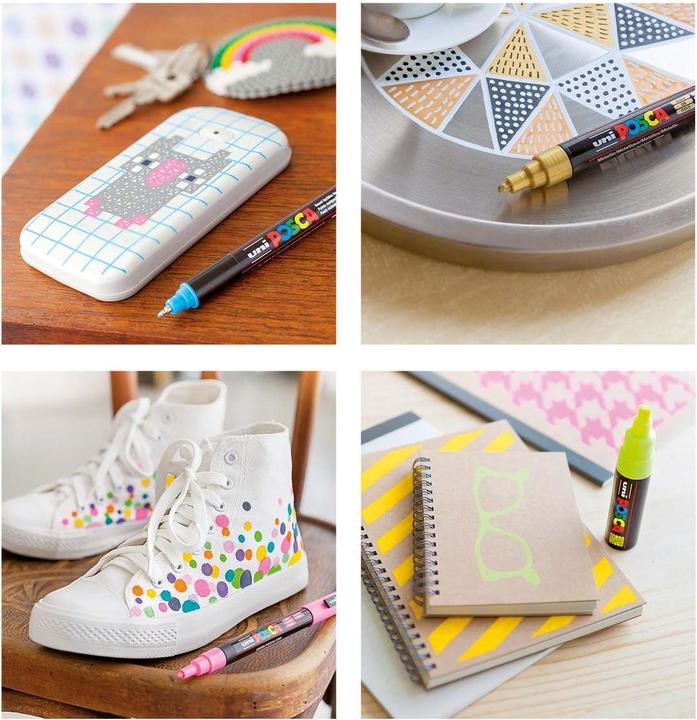 Actual product image Posca Marker PC-3M round tip (White, 1.30 mm, 1 x)
