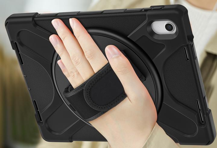 Produktbild DLH Reinforced Case With Shoulder Strap Rotating Handle And Stand (Ipad 10)