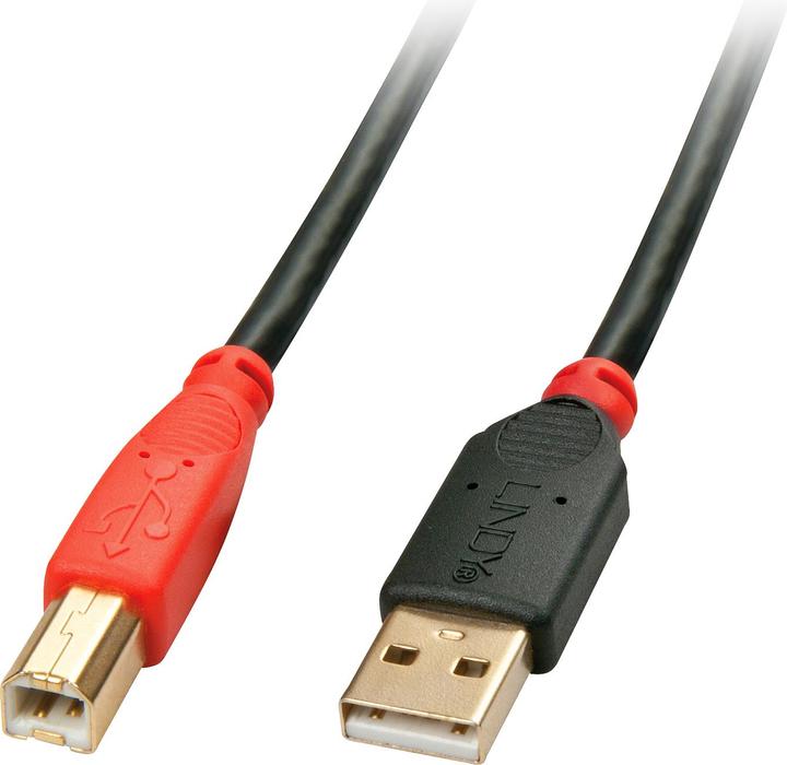 Produktbild Lindy USB 2.0 Aktivkabel A/B 15m USB 2.0 High Speed bis 480MBit/s (15 m, USB 2.0)