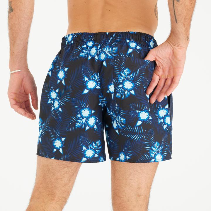 Produktbild Olaian Men’s Swim Shorts Surf 100 15" Short - Hibiscus Black (S)