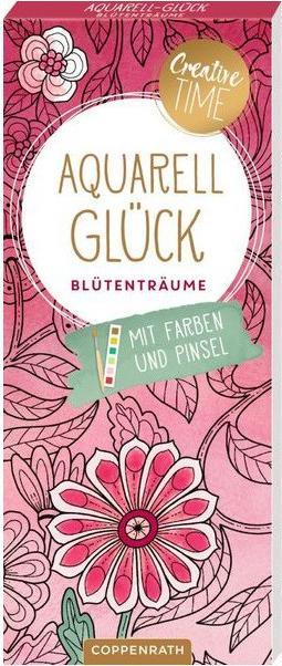 Aquarell-Glück Blütenträume