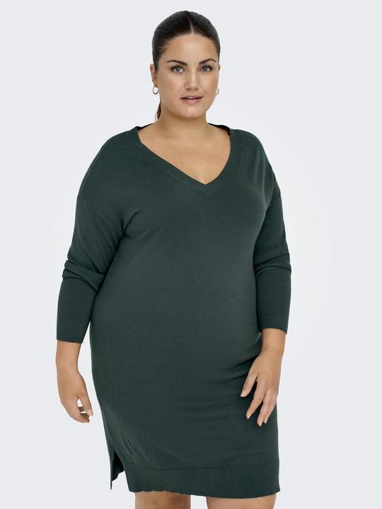 Actual product image Only Curvy V-neck Knit Dress (L)