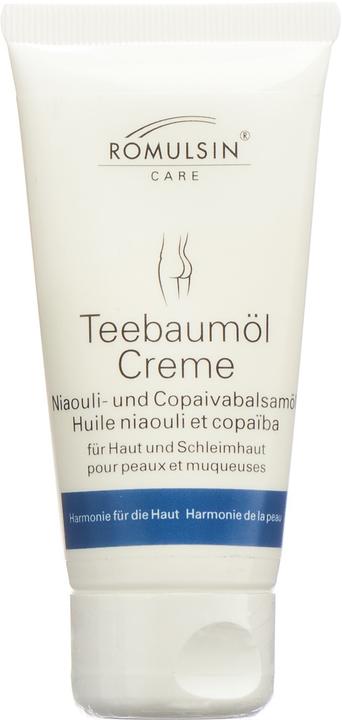 Produktbild Romulsin Teebaumöl Creme (Körpercreme, 50 ml)