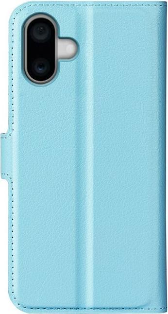 Actual product image MU Classic Litchi Leather Bookcover Series (Apple iPhone 16)