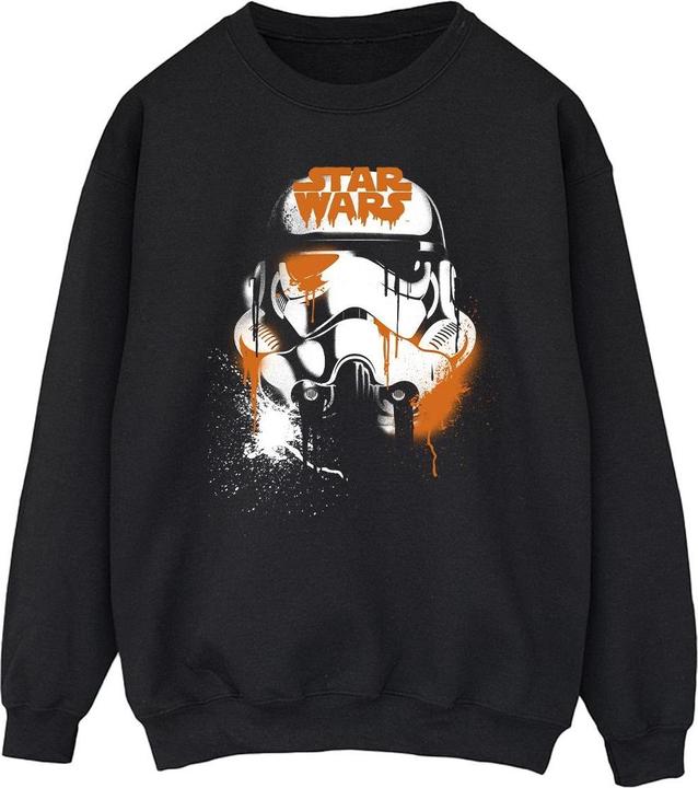 Star Wars Halloween Stormtrooper Helmet Sweatshirt