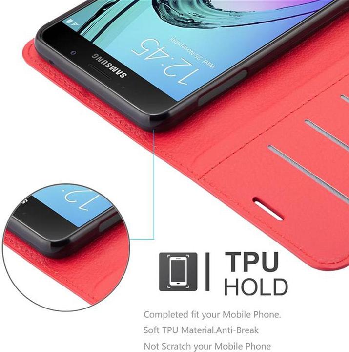 Actual product image Cadorabo Book with stand function cover (Samsung Galaxy A7 (2016))