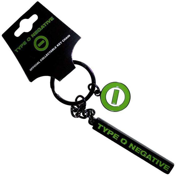 Actual product image Type O Negative Text Logo Keyring