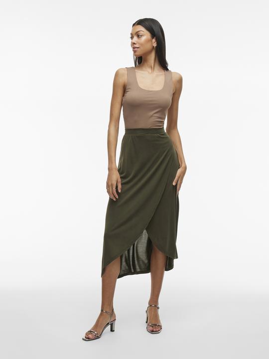 Actual product image Vila High Waist Midirock (S)