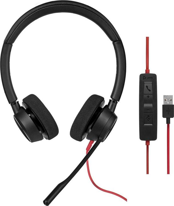 Produktbild Poly Blackwire 3320 USB-A (Kabelgebunden, USB-A)