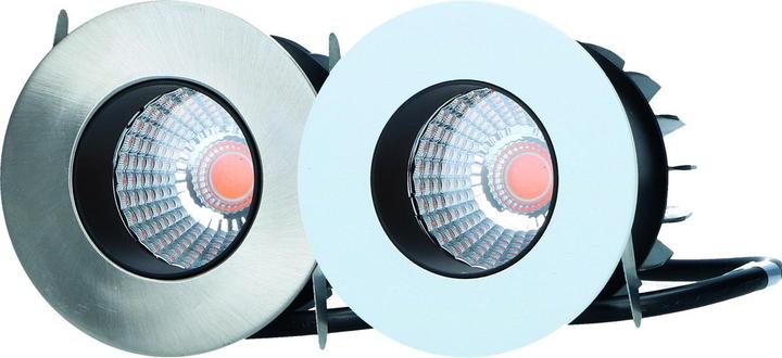 Immagine prodotto Halemeier Set completo lampada incassate LED Lugano ottica acciaio (382 lm)