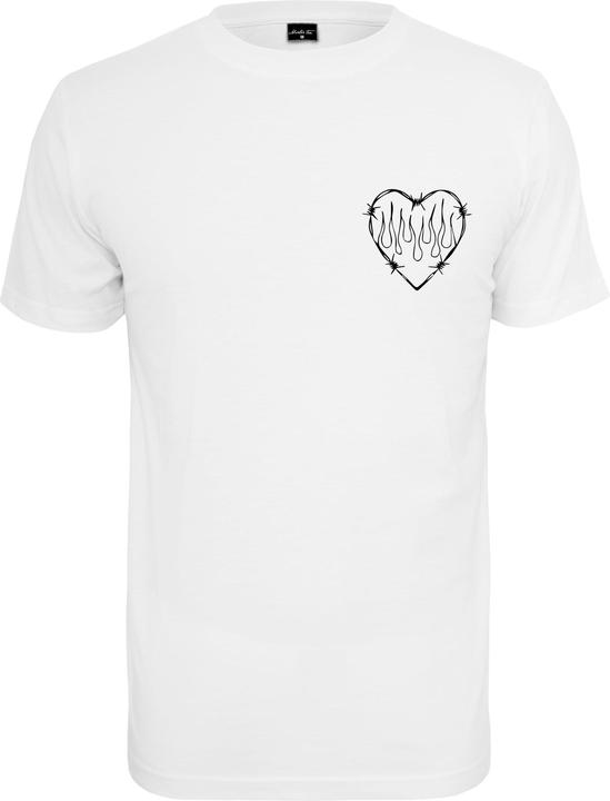 Immagine prodotto Mister Tee Maglietta con cuori infuocati - 19067 (XS)