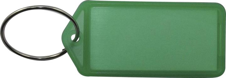 Reiher Portachiavi - con inserto in carta, plastica verde trasparente
