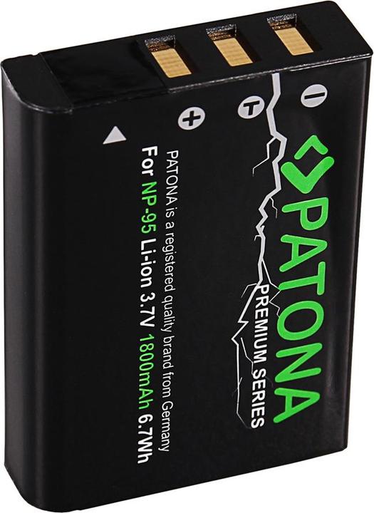 Actual product image Patona Fuji NP-95 (Rechargeable battery)