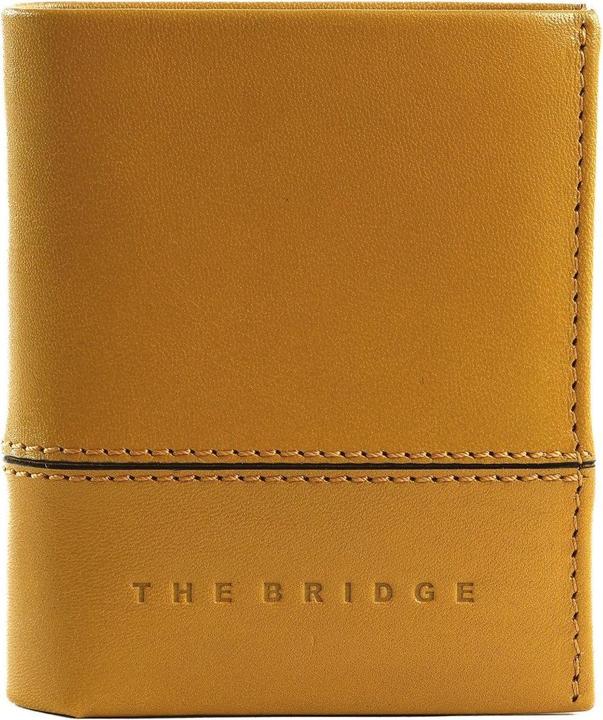 The Bridge Damiano - Portemonnaie Leder, Curry