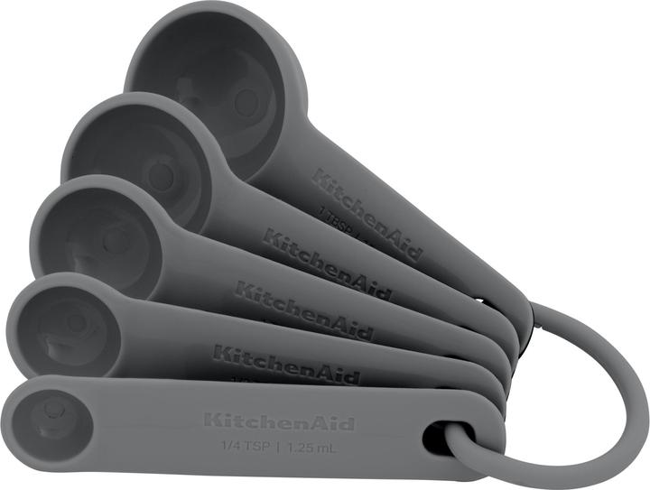 Produktbild KitchenAid Ka Set Of 5 Measuring Spoons Grey (15 ml)